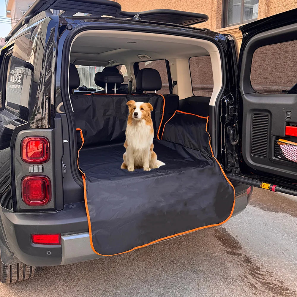 Hammock Car Seat Cover — Waterproof, Non-Slip, Fits Most Cars