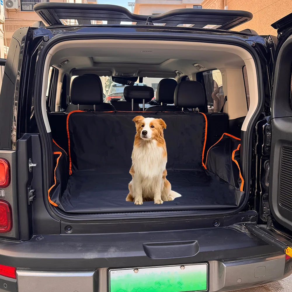 Hammock Car Seat Cover — Waterproof, Non-Slip, Fits Most Cars