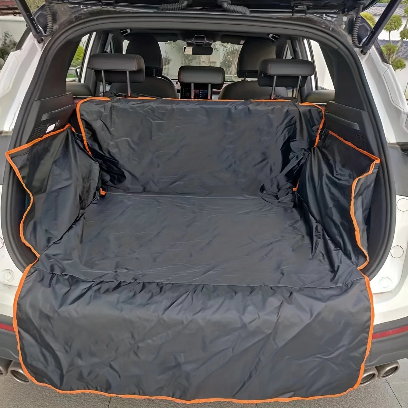 Hammock Car Seat Cover — Waterproof, Non-Slip, Fits Most Cars