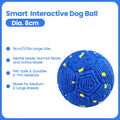 Smart Interactive Dog Ball, Indestructible E-TPU Toy for Aggressive Chewers, Automatic Moving,Waterproof Rechargeable Ball Toys