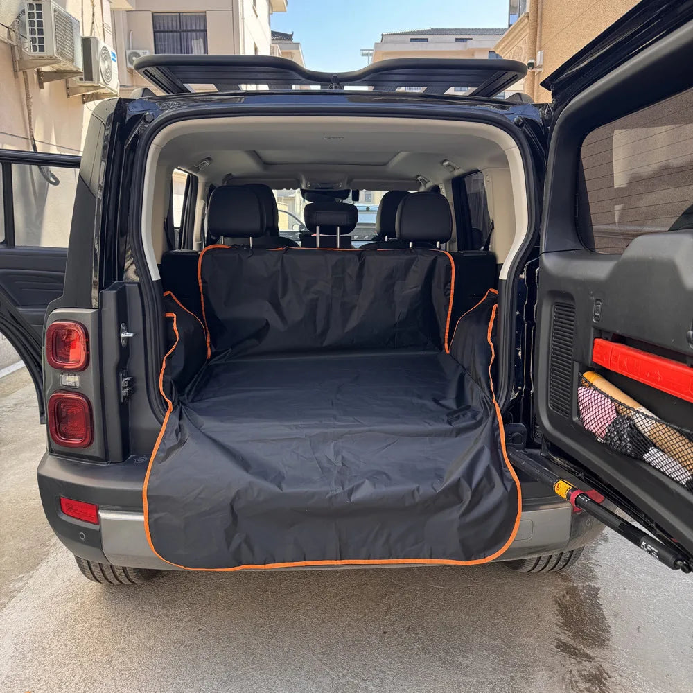 Hammock Car Seat Cover — Waterproof, Non-Slip, Fits Most Cars
